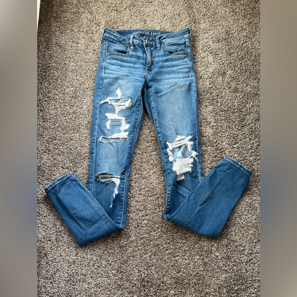 American Eagle Jeggings, size 6 X-long